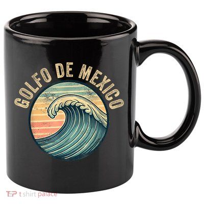 Golfo Of Mexico Souvenir 11oz C Handle Ceramic Mug