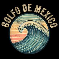 Golfo Of Mexico Souvenir Cooling Performance Long Sleeve Crew