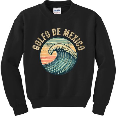 Golfo Of Mexico Souvenir Kids Sweatshirt