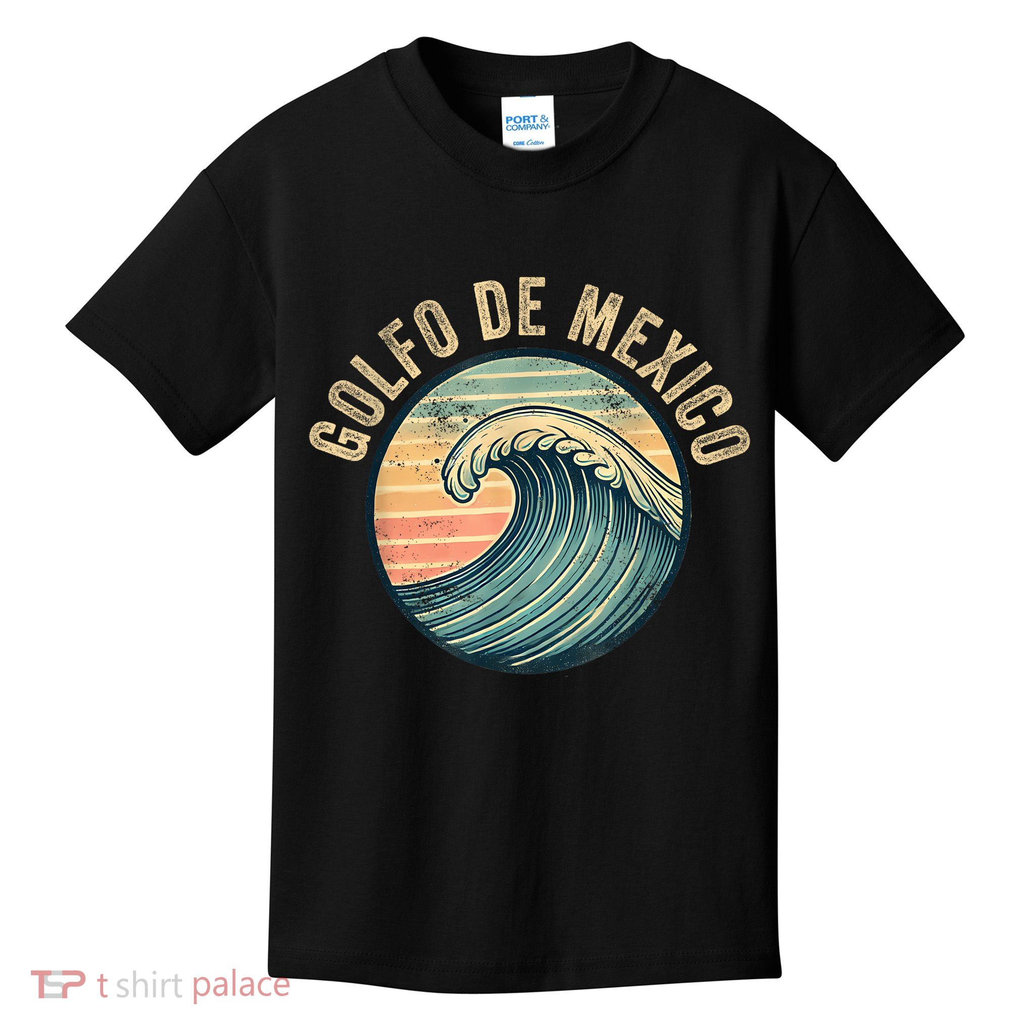 Golfo Of Mexico Souvenir Kids T-Shirt