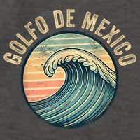 Golfo Of Mexico Souvenir Vector Backpack