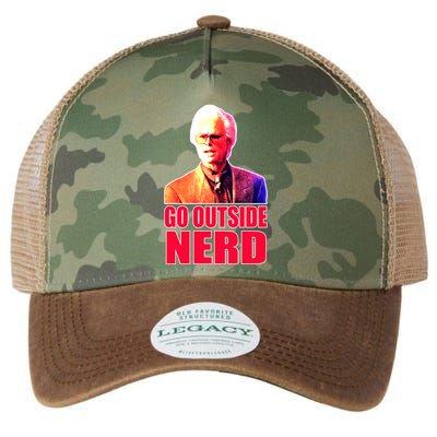 Go Outside Nerd Baby Billy Chirps Legacy Tie Dye Trucker Hat