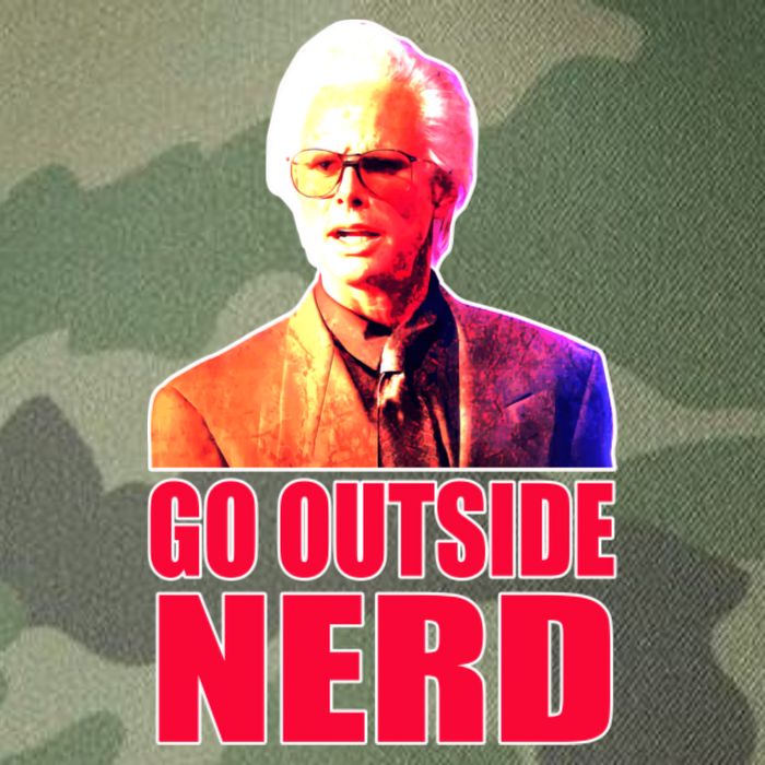 Go Outside Nerd Baby Billy Chirps Legacy Tie Dye Trucker Hat