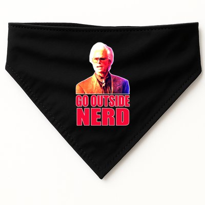 Go Outside Nerd Baby Billy Chirps USA-Made Doggie Bandana