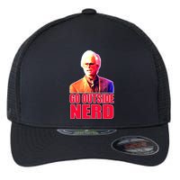 Go Outside Nerd Baby Billy Chirps Flexfit Unipanel Trucker Cap