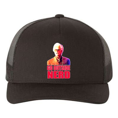 Go Outside Nerd Baby Billy Chirps Yupoong Adult 5-Panel Trucker Hat