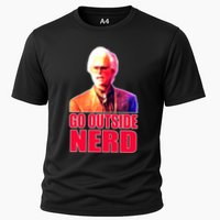 Go Outside Nerd Baby Billy Chirps Cooling Performance Crew T-Shirt