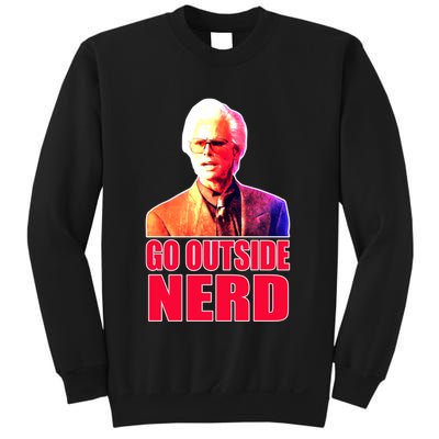 Go Outside Nerd Baby Billy Chirps Sweatshirt