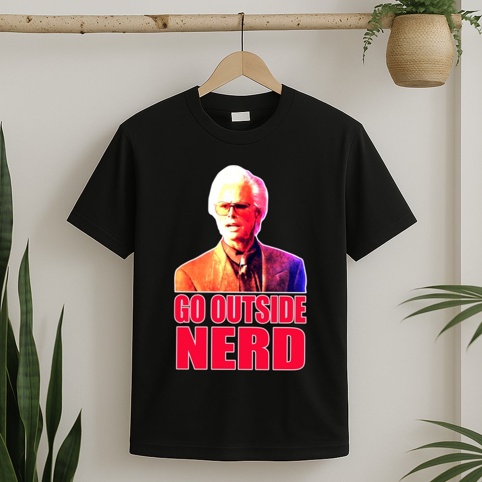 Go Outside Nerd Baby Billy Chirps T-Shirt