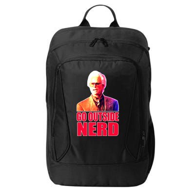 Go Outside Nerd Baby Billy Chirps City Backpack