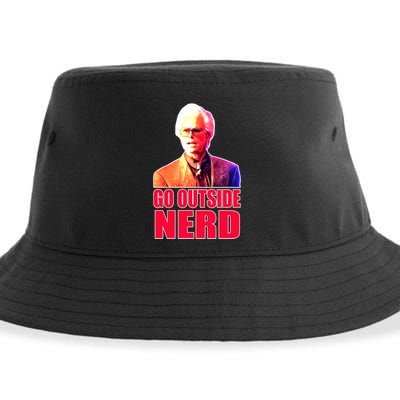 Go Outside Nerd Baby Billy Chirps Sustainable Bucket Hat