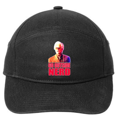 Go Outside Nerd Baby Billy Chirps 7-Panel Snapback Hat