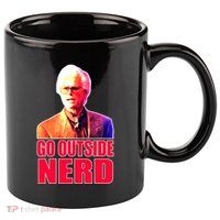 Go Outside Nerd Baby Billy Chirps 11oz C Handle Ceramic Mug