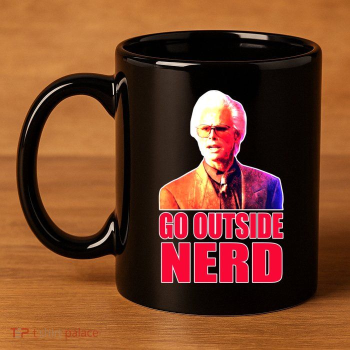 Go Outside Nerd Baby Billy Chirps 11oz C Handle Ceramic Mug
