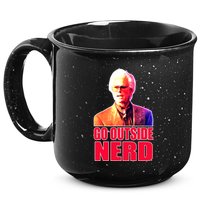 Go Outside Nerd Baby Billy Chirps 15oz Campfire Ceramic Mug