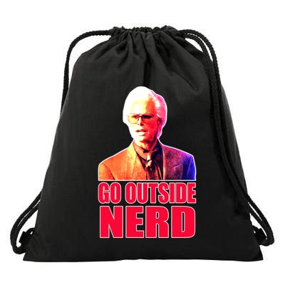 Go Outside Nerd Baby Billy Chirps Drawstring Bag
