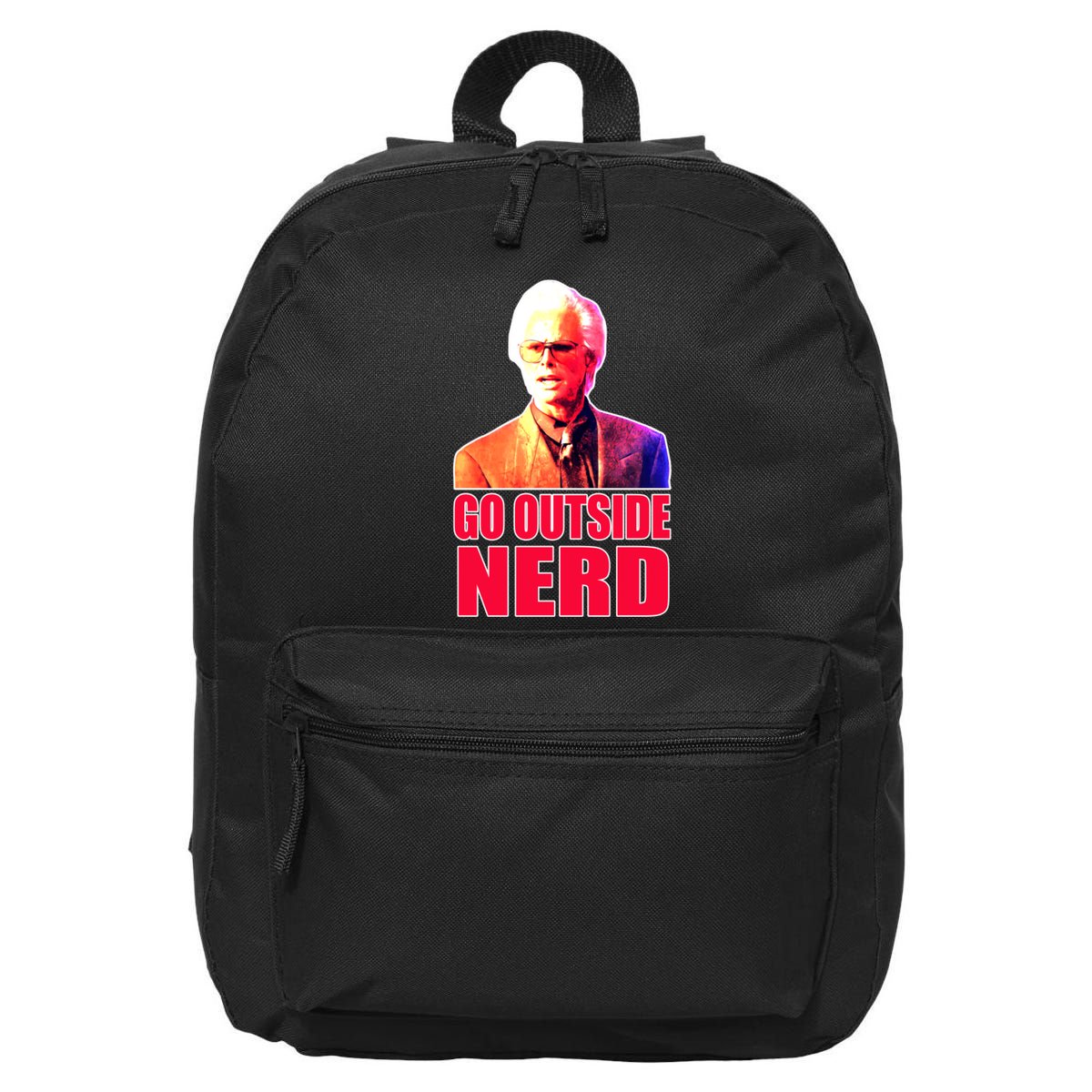Go Outside Nerd Baby Billy Chirps 16 in Basic Backpack