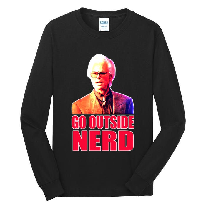 Go Outside Nerd Baby Billy Chirps Tall Long Sleeve T-Shirt