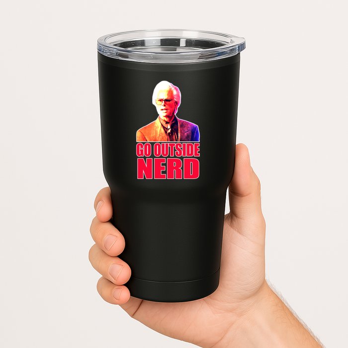 Go Outside Nerd Baby Billy Chirps Tumbler
