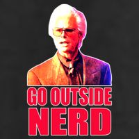 Go Outside Nerd Baby Billy Chirps Large Microfiber Waffle Golf Towel