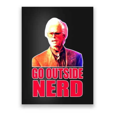 Go Outside Nerd Baby Billy Chirps Poster