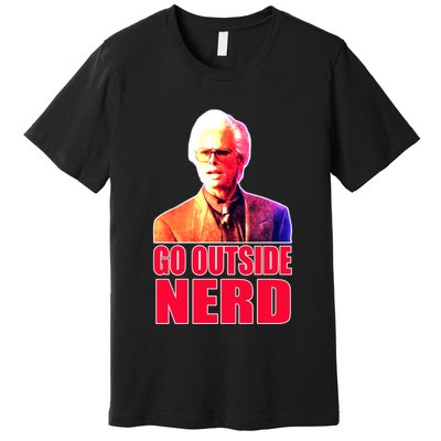 Go Outside Nerd Baby Billy Chirps Premium T-Shirt