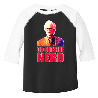 Go Outside Nerd Baby Billy Chirps Toddler Fine Jersey T-Shirt