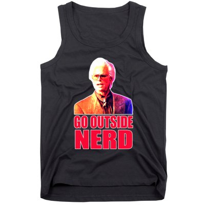 Go Outside Nerd Baby Billy Chirps Tank Top