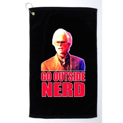 Go Outside Nerd Baby Billy Chirps Golf Towel
