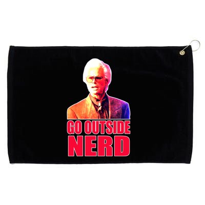 Go Outside Nerd Baby Billy Chirps Grommeted Golf Towel