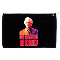 Go Outside Nerd Baby Billy Chirps Grommeted Golf Towel