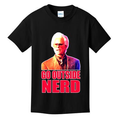 Go Outside Nerd Baby Billy Chirps Kids T-Shirt