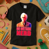Go Outside Nerd Baby Billy Chirps Kids T-Shirt