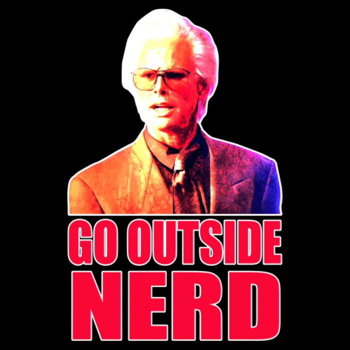 Go Outside Nerd Baby Billy Chirps Zip Tote Bag