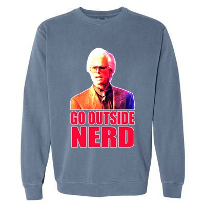 Go Outside Nerd Baby Billy Chirps Garment-Dyed Sweatshirt