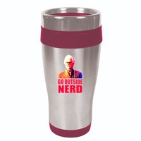 Go Outside Nerd Baby Billy Chirps 16oz Travel Tumbler