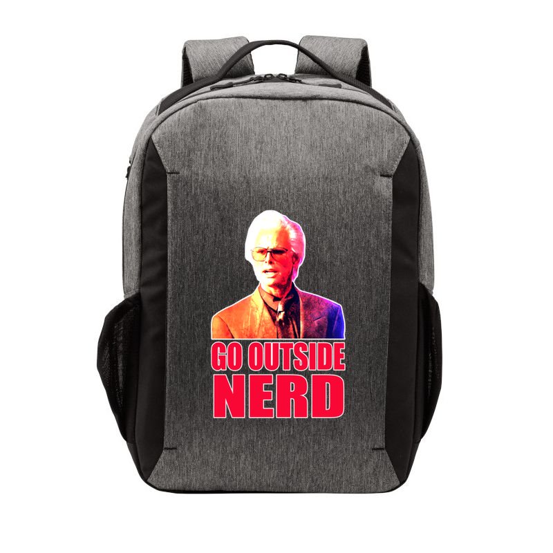 Go Outside Nerd Baby Billy Chirps Vector Backpack