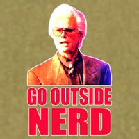 Go Outside Nerd Baby Billy Chirps Garment-Dyed Women's Muscle Tee
