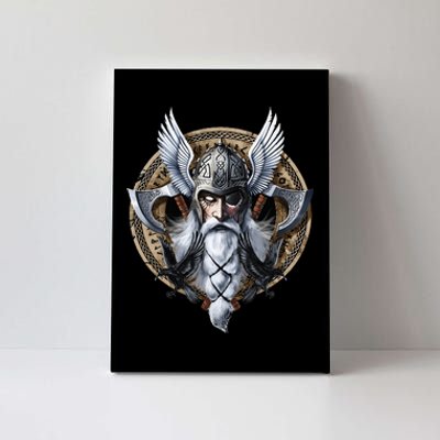 God Odin Norse Viking Warrior Nordic Pagan Canvas