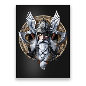 God Odin Norse Viking Warrior Nordic Pagan Poster