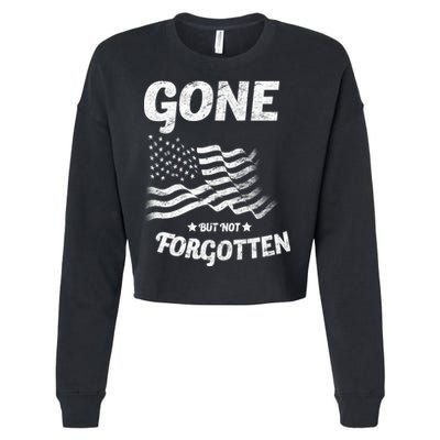 Gone But Not Forgotten Cropped Pullover Crew