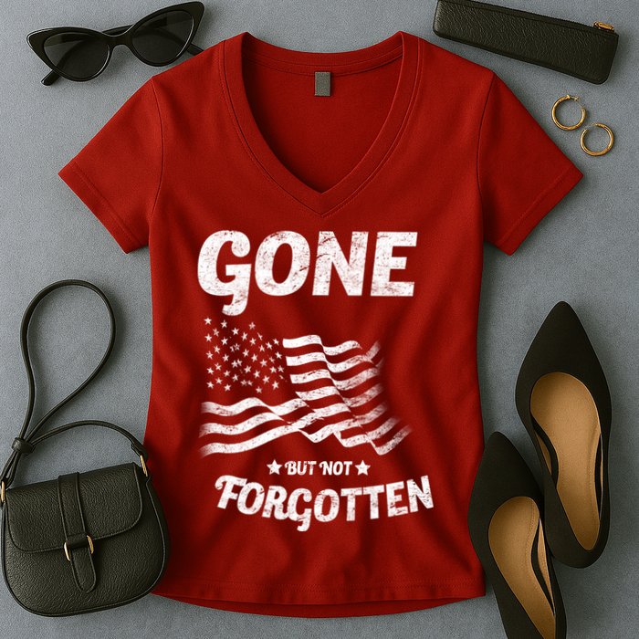 Gone But Not Forgotten Women's V-Neck T-Shirt