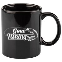 Gone Fishing Logo 11oz C Handle Ceramic Mug