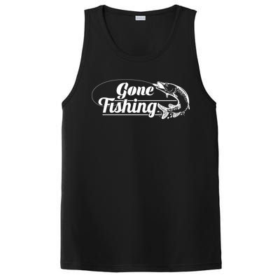 Gone Fishing Logo PosiCharge Competitor Tank