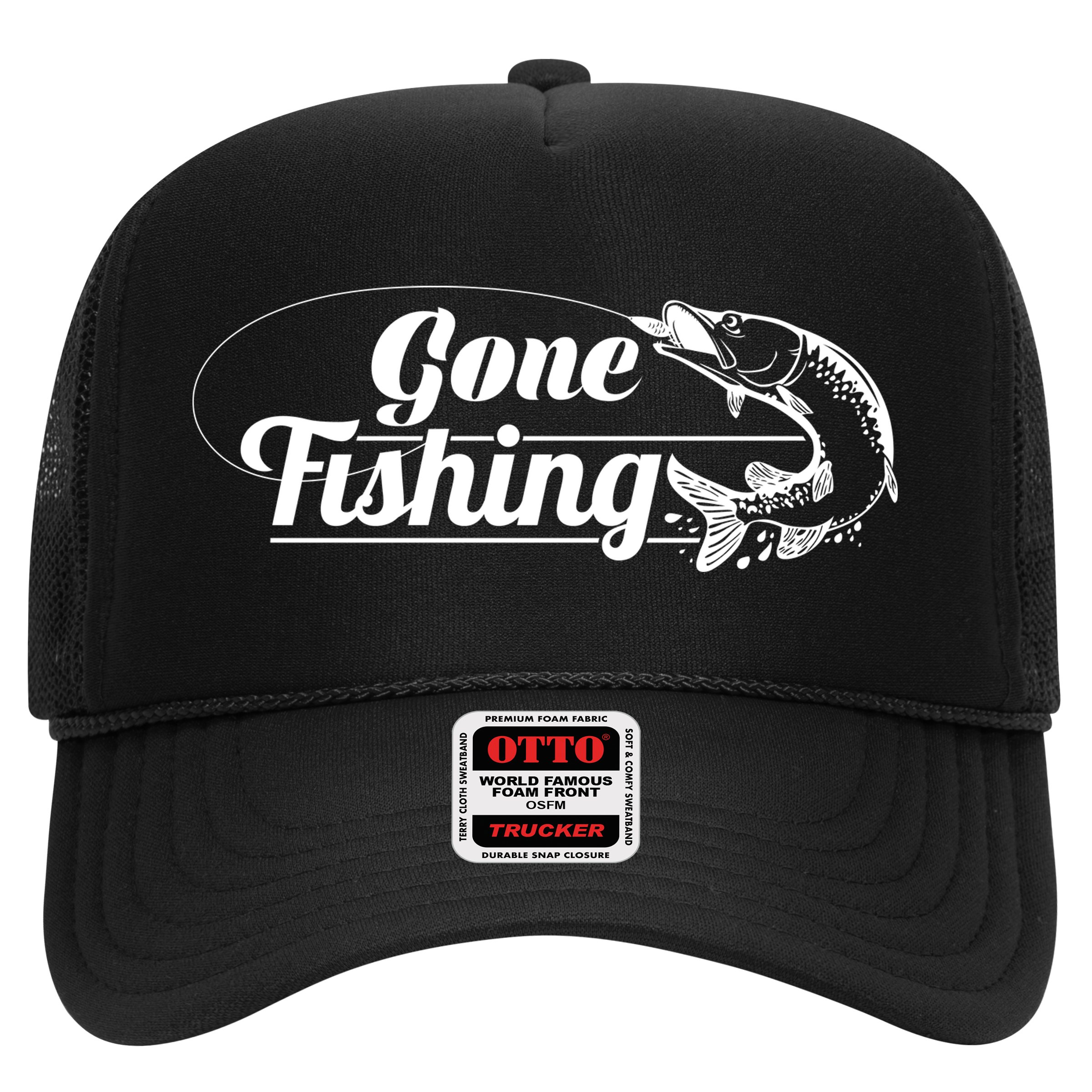 Gone Fishing Logo Hat