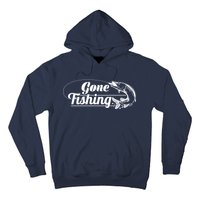 Gone Fishing Logo Hoodie