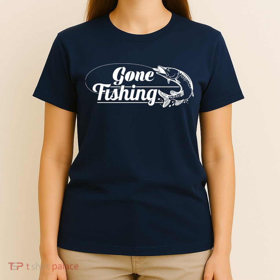 Gone Fishing Logo T-Shirt