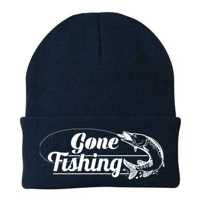 Gone Fishing Logo Beanie