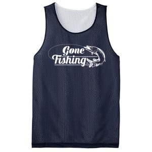 Gone Fishing Logo Mesh Reversible Basketball Jersey Tank