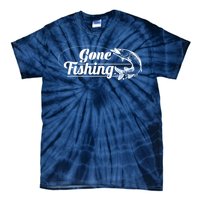 Gone Fishing Logo Tie-Dye T-Shirt